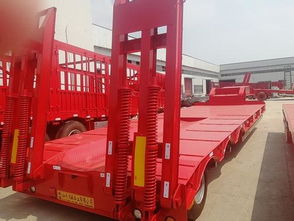 13.75米低平板半掛車廠家批發(fā)出售價格多少錢 廠家促銷