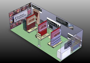 上海2008國際零售業(yè)展覽會(huì) 某美國公司展位效果圖技術(shù)解析與SolidWorks 2008應(yīng)用交流